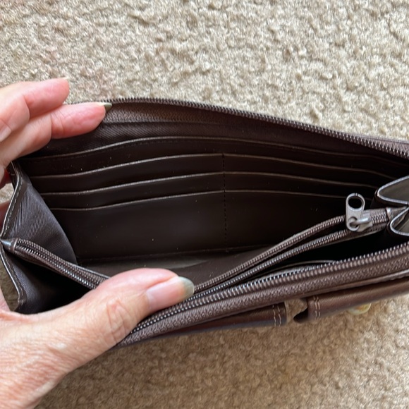 Brown Leather Wallet - Picture 2 of 8